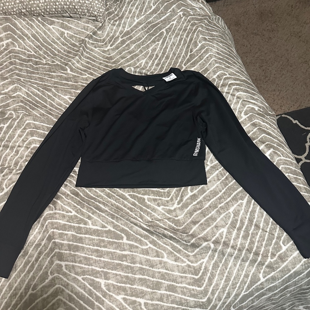 Gymshark Medium Shirt. Black. New without tags.